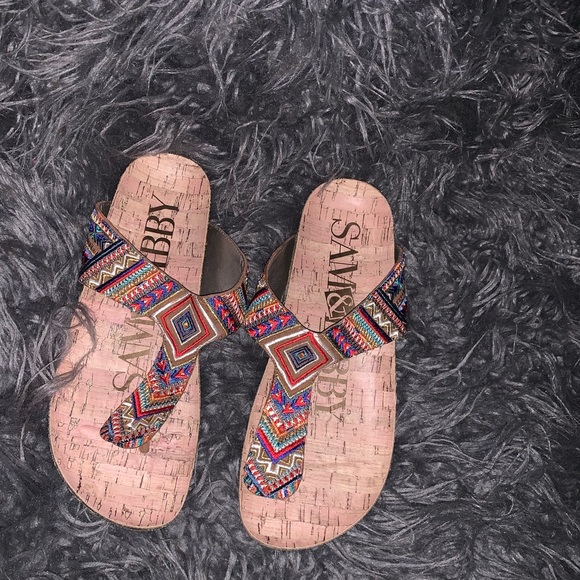 Barely worn Sam and Libby sandals - Picture 1 of 2